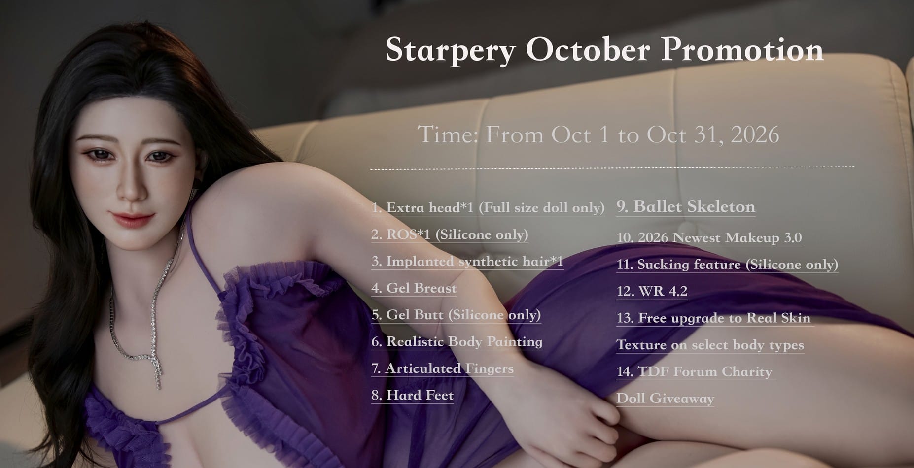 PRomotion Starpery Doll Octobre 2026